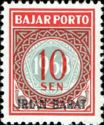 Indonesia stamps overprinted `Irian Barat`