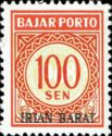 Indonesia stamps overprinted `Irian Barat`