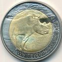 50 CFA Francs (White rhinoceros)