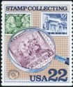 Mounted Stamps and 3c. US Stamp under Glass