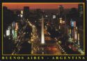 Buenos Aires. Plaza de la República and Obelisk