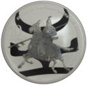 10 Som (Heavy armed soldier of the Kyrgyz Kaganate)