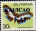 Nymphhidium mantus overprinted KAI/ICAO KAI