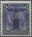 Print on German Empire stamp