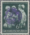 Print on German Empire stamp
