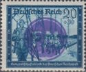 Print on German Empire stamp