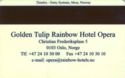Golden Tulip Rainbow Hotel Opera