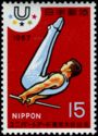 Gymnast on Horizontal Bar