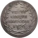 25 Baiocchi (Venticinque. Pius VI. TM)