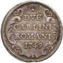 2 Carlini (Benedict XIV)