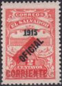 Official stamps with red overprint