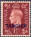 King George VI (overprint Tangier)