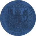 1 Crown (Queen Elizabeth II Sapphire Coronation: Coat of Arms)