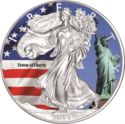 1 Dollar (Walking Liberty - America´s landmarks 1, Statue of Liberty)