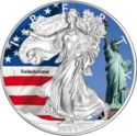 1 Dollar (Walking Liberty - America´s landmarks 1, Freiheitsstatue)