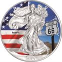 1 Dollar (Walking Liberty - America´s landmarks 1, Route 66)