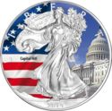 1 Dollar (Walking Liberty - America´s landmarks 1, Capitol Hill)