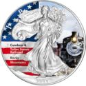 1 Dollar (Walking Liberty - America´s landmarks 2, Cumbres & Toltec Scenic Railroad)