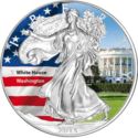 1 Dollar (Walking Liberty - America´s landmarks 2, White House)
