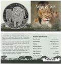 5,000 Francs (African Lion)