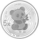 5 Yuan (35th Anniversary of the China Panda Gold Coins)