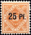 District postage with overprint