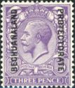 KGV issue overprinted "BECHUANALAND PROTECTORATE"