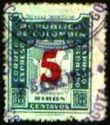 Map of Colombia Overprinted