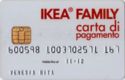 IKEA Family - Carta di Pagamento