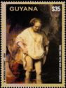 A Woman Bathing, by Rembrandt