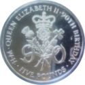 5 Pounds (90th birthday of Queen Elizabeth II)