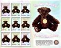 Teddy Bears with Different Colour Backgrounds