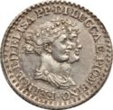 1 Franc (Principality of Lucca and Piombino, Felix & Elisa)