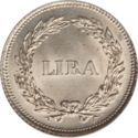 1 Lira (Duke Carlo Ludovico di Borbone)