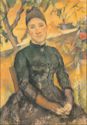 Paul Cezanne, "Madame Cezanne dans la serre", 1890