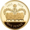 1 Penny (Queen Elizabeth II 65th Coronation Anniversary)