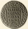 ½ Lire (Ferdinando Gonzaga. No date)