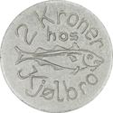 2 Kroner - J. F. Kjolbro