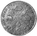 ½ Crocione (Mezzo Kronenthaler. Leopold II)