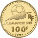 100 Francs (world cup soccer 1998-Africa)