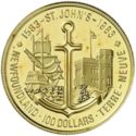 100 Dollars (400th Anniversary of St. John's Newfoundland)