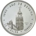 50 Pesos (1992 Año de España Seville La Giralda Tower)