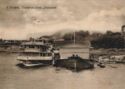Uglich. Town's Pier and Ship of "Samolet" Company