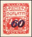 Postage Due - overprint