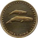 1 Crown (Sperm Whales - Gilded)