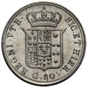 20 Grani (Tari. Ferdinando II of the Two Sicilies)
