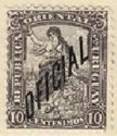 Shepherdess and Sheep (Ovis aries) - Overprinted