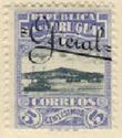 Harbour of Montevideo overprinted
