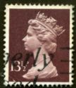 Queen Elizabeth II - 13½p Decimal Machin