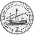 20 Lira (Ottoman seaman Oruc Reis)